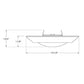 Juno Recessed Lighting 4RLS-927-6-WH Downlight 4" LED Retrofit Surface Mount Trim 2700K, 600 lumens, 90 CRI, White Finish