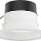Juno 4SEMB SWW5 90 CRI 4" Juno E Series Smooth Trim Kit, Switchable Color Temperature 2700K, 3000K, 3500K, 4000K, 5000K, 90 CRI
