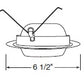 Juno Recessed Lighting 529-ABZ (529 ABZ) 5" Line Voltage Eyeball Trim, Aged Bronze Trim