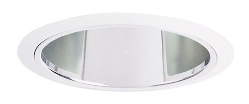 Juno Aculux Recessed Lighting 600C-WWD-WH 6" CFL Double Wall Wash Open Downlight Specular Clear Reflector, White Trim