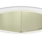 Juno Aculux Recessed Lighting 600G-WWC-WH 6" CFL Wall Wash Open Downlight Gold Alzak Reflector, White Trim