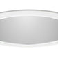 Juno Aculux Recessed Lighting 600HZ-WH 6" CFL Vertical Open Downlight Haze Alzak Reflector, White Trim