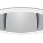 Juno Aculux Recessed Lighting 600HZ-WWD-WH 6" CFL Double Wall Wash Open Downlight Haze Alzak Reflector, White Trim