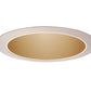 Juno Aculux Recessed Lighting 627WHZ-ABZ 5-5/8" Line Voltage Deep Downlight Cone, Wheat Haze Alzak Reflector, Classic Aged Bronze Trim