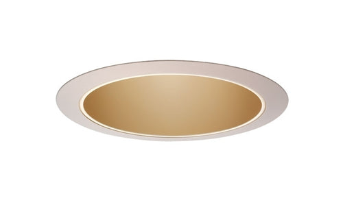 Juno Aculux Recessed Lighting 627WHZ-ABZ 5-5/8" Line Voltage Deep Downlight Cone, Wheat Haze Alzak Reflector, Classic Aged Bronze Trim