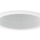 Juno Aculux Recessed Lighting 635W-WH 5-5/8" Low Voltage Angle-Cut,  White Baffle, White Trim