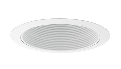 Juno Aculux Recessed Lighting 635W-WH 5-5/8" Low Voltage Angle-Cut,  White Baffle, White Trim