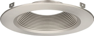 Juno 65BEBN R4 6" Baffle Trim Insert, Matte Nickel, Retail Pack of 4 Units