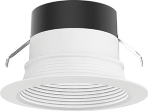 Juno 65BEMW SWW5 90CRI M6 10.5W 5"/6" Switchable White LED Trim Kit, Baffle Trim, 900 Lumens, Switchable CCT 2700K-5000K, 90 CRI, 120V, White
