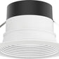 Juno  65SEMW HL SWW5 90CRI CP6 M2 14.5W 5"/6" Switchable White LED Trim Kit, Baffle Trim, 1200 Lumens, Switchable CCT 2700K-5000K, 90 CRI, 120V, White, 6 Units Contractor Pack