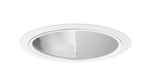 Juno Aculux Recessed Lighting 664HZ-WH 6" Line Voltage Corner Wall Wash, Haze Reflector, White Trim