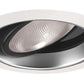Juno Recessed Lighting 689HZ-WH (689 HZWH) 5" Line Voltage Gimbal Ring in Cone Trim, Haze Reflector, White Trim