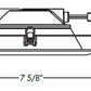 Juno Recessed Lighting 6RLDG2-927-6-WWH Downlight 6" LED Retrofit Baffle Trim 2700K, 90 CRI, 700 Lumens, White Finish