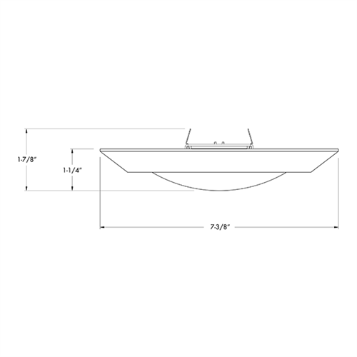 Juno Recessed Lighting 6RLSG2-927-9-WH Downlight 6" LED Retrofit Surface Mount Trim 2700K, 1000 lumens, 90 CRI, White Finish