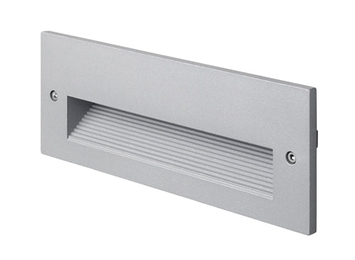 Juno Step Light  838LED-13-41K-SR Outdoor 4100K LED Color Temperature, Silver Trim