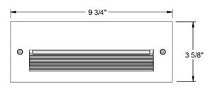 Juno Step Light  838LED-13-41K-WH Outdoor 4100K LED Color Temperature, White Trim