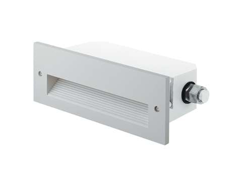 Juno Step Light  838LED 13W 30K 120 SR Outdoor 3000K LED Color Temperature, Silver Trim