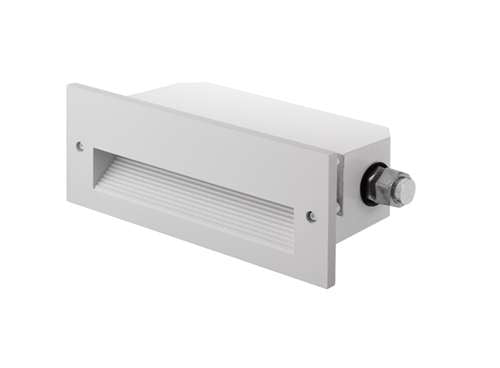 Juno Step Light  838LED 13W 30K 120 WH Outdoor 3000K LED Color Temperature, White Trim