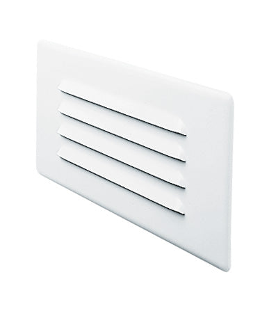 Juno Recessed Lighting 840-WH (840 WH) Louvered Step Light Trim White Trim