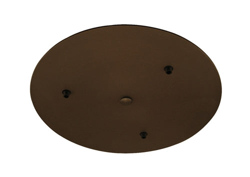 Juno Track Lighting 99014QJL-BRZ LED-Compatible Quick Jack Triple MonoPoint with 3 x 50W Built-in Transformer, Bronze Finish