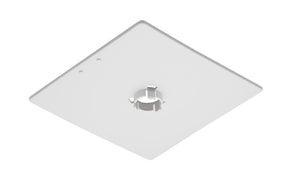 Juno HD Commercial Track Lighting GES15-WH (GES15 WH) 277V 2-Circuit/2-Neutral, TEK/HTEK Outlet Box Cover, White Color