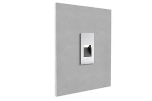 Juno HNLS11 RECT MVOLT LT 30K ZT WL BSS Pathfinder Rectangular LED Night or Step Light, 120-277V, Long Throw Distribution, 3000K Color Temperature, 0-10V, Wet Location, Brushed Stainless Steel