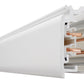 Juno HD Commercial Track Lighting HTEK44-WH (HTEK4 4FT WH) 4 ft HTEK Trac 277V 2-Circuit/2-Neutral, White Color