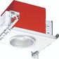 Juno IC1LEDFW 07LM 30K 90CRI 120 FRPC Recessed Lighting 4" IC LED Fire-Rated New Construction LED Housing, 700 Lumens, 3000K, 90 CRI, 45 Degree Distribution, 120V Forward/Reverse Phase Cut, 5% Dim