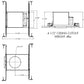 Juno IC4ALFW 07LM 35K 90CRI SP MVOLT ZT Recessed Lighting 4" IC LED Fire-Rated Internally Adjustable New Construction LED Downlight New Construction Housing, 700 Lumens, 3000K, 90 CRI, Spot Distribution, 120-277V, 0-10V, 10% Dim