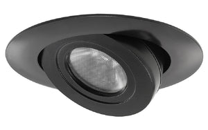 Juno 440LED G4 06LM 40K 90CRI BL Recessed Lighting 4" LED Adjustable Module, 600 Lumens, 4100K Color Temperature with Black Gimbal Trim