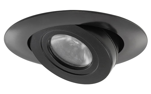 Juno 440LED G4N 06LM 30K 90CRI BL Recessed Lighting 4" LED Adjustable Module, 600 Lumens, 3000K Color Temperature with Black Trim