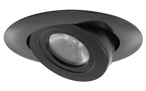Juno 440LED G4 06LM 35K 90CRI BL Recessed Lighting 4" LED Adjustable Module, 600 Lumens, 3500K Color Temperature with Black Gimbal Trim