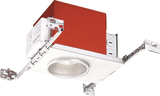 Juno IC1LEDFW 14LM 27K 90CRI MVOLT ZT1 Recessed Lighting 4" IC LED Fire-Rated New Construction LED Housing, 2700K, 90 CRI, 45 Degrees Distribution, Multi-Volt (120-277), 0-10V, 1% Dim