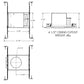 Juno IC1LEDFW 14LM 27K 90CRI MVOLT ZT1 Recessed Lighting 4" IC LED Fire-Rated New Construction LED Housing, 2700K, 90 CRI, 45 Degrees Distribution, Multi-Volt (120-277), 0-10V, 1% Dim