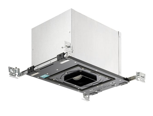 Juno Aculux Recessed Lighting IC43SQ 3-1/4 inch Low Voltage New Construction IC Square Adjustable Housing with 120V Magnetic Transformer