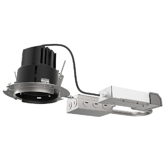 Juno Aculux INIT3 DR 15LM 27K 90CRI 50D FPC 120 Recessed Lighting 3" Non IC Remodel Housing, 1500 Lumens, 2700K Color Temperature, 90 CRI, 50 Degree Beam, Phase Cut Dimming, 120V