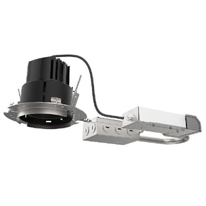 Juno Aculux INIT3 DR 15LM 30K 90CRI 25D FPC 120 Recessed Lighting 3" Non IC Remodel Housing, 1500 Lumens, 3000K Color Temperature, 90 CRI, 25 Degree Beam, Phase Cut Dimming, 120V