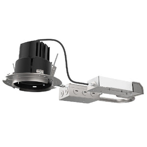 Juno Aculux INIT3 AR 12LM 27K 90CRI 50D FPC 120 Recessed Lighting 3" Non IC Remodel Adjustable Housing, 1200 Lumens, 2700K, 90 CRI, 50 Degree Beam, Phase Cut Dimming, 120V