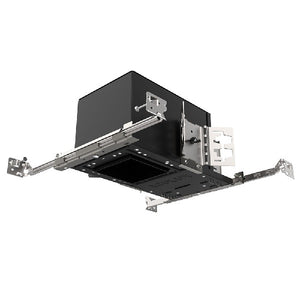 Juno Aculux INIT3SQ D 08LM 30K 90CRI 50D FPC 120 ICAT Recessed Lighting 3" Square  IC New Construction Housing, 800 Lumens, 3000K, 90 CRI, 50 Degree Beam, Phase Cut Dimming & 0-10V, 120V