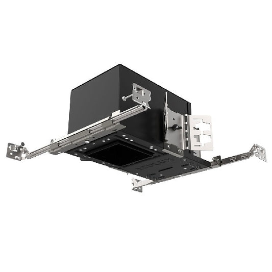 Juno Aculux INIT3SQ D 12LM 27K 90CRI 35D ECOD MVOLT ICAT Recessed Lighting 3" Square  IC New Construction Housing, 1200 Lumens, 2700K, 90 CRI, 35 Degree Beam, Lutron EcoSystem 1% Min, 120-277V