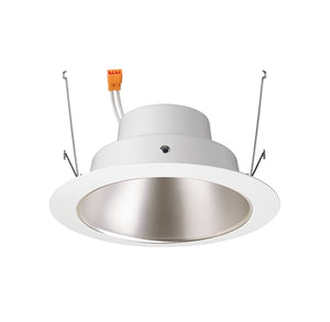 Juno J6RL G4N DC 09LM 35K 90CRI 120 FRPC HZWH Recessed Lighting 6" Gen 4 Retrofit LED Downlight Trim Module 900 Lumens, 3500K color Temperature, Haze Cone, White Trim, Less Medium Base Socket Adapter