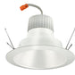 Juno Recessed Lighting J6RLG3-35K-6-WHW 6" Retrofit LED Downlight Trim Module 600 Lumens, 3500K Color Temperature, White Cone, Less Medium Base Socket Adapter