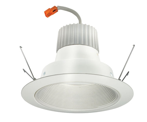 Juno Recessed Lighting J6RLG3-3K-9-WWH 6" Retrofit LED Downlight Trim Module 900 Lumens, 3000K color Temperature, White Baffle, White Trim, Less Medium Base Socket Adapter