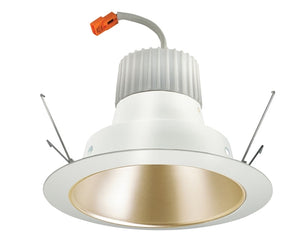 Juno Recessed Lighting J6RLG3-3K-9-WZW 6" Retrofit LED Downlight Trim Module 900 Lumens, 3000K color Temperature, Wheat Haze Cone, White Trim, Less Medium Base Socket Adapter