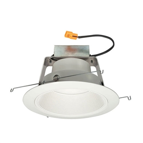 Juno Recessed Lighting J6RLWDG3-3K-6-WWH 6" IC WarmDim LED Retrofit Downlight Trim Module 600 Lumens, 3000K Color Temperature, White Baffle, Less Medium Base Socket Adapter