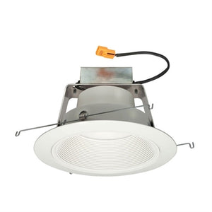 Juno Recessed Lighting J6RLWDG3-3K-6-WWH 6" IC WarmDim LED Retrofit Downlight Trim Module 600 Lumens, 3000K Color Temperature, White Baffle, Less Medium Base Socket Adapter