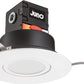 Juno JBK6 ADJ SWW5 90CRI MW M6 6" Round Adjustable Direct-Wire Canless LED Recessed Downlight, Switchable White (2700K, 3000K, 3500K, 4000K, 5000K), 90 CRI, Matte White, 6 Pack