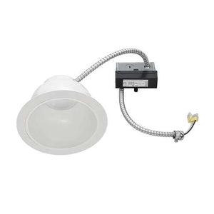 Juno JCLR6L 15LM 35K 90CRI 120 FRPC WWH Recessed Lighting 6" LED Retrofit Trim for 6 5/8" - 7 1/8" Commercial Rough-In Section, 1500 Lumens, 3500K Color Temperature, 90 CRI, 120V, White Finish