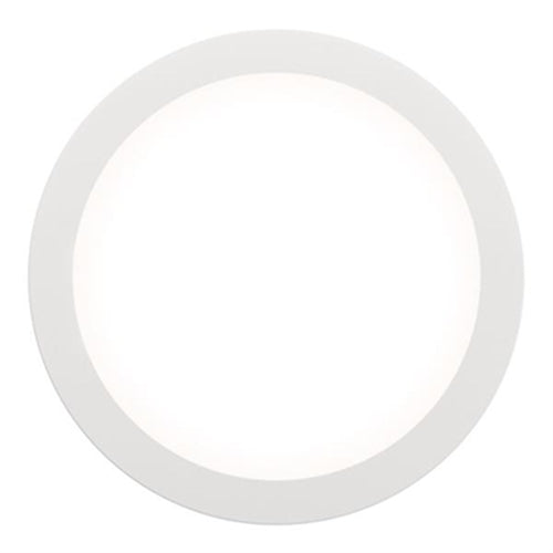 Juno JSBC 6IN SWW2 90CRI WL CP6 MW M2 12.6W LED Surface Mount Downlight, 1000 Lumens, Switchable CCT 3000K/4000K/5000K, 90 CRI, 120V, Matte White, 6 Contractor Pack