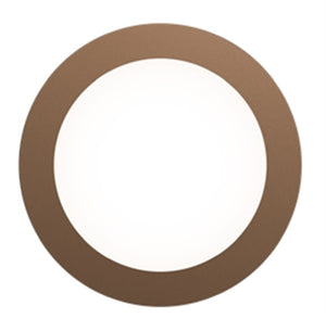 Juno JSBCTRIM 4IN BZ 4" Juno SlimBasics Surface Mount Trim Ring, Bronze